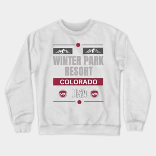 Winter Park Resort, Colorado. Gift Ideas For The Ski Enthusiast. Crewneck Sweatshirt